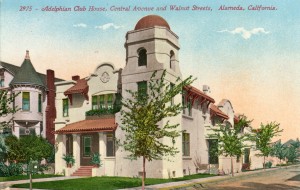 Adelphian Club House, Central Ave and Walnut Streets Alameda, California              